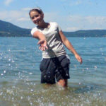 Quatsch machen am Chiemsee bei Parstorfers