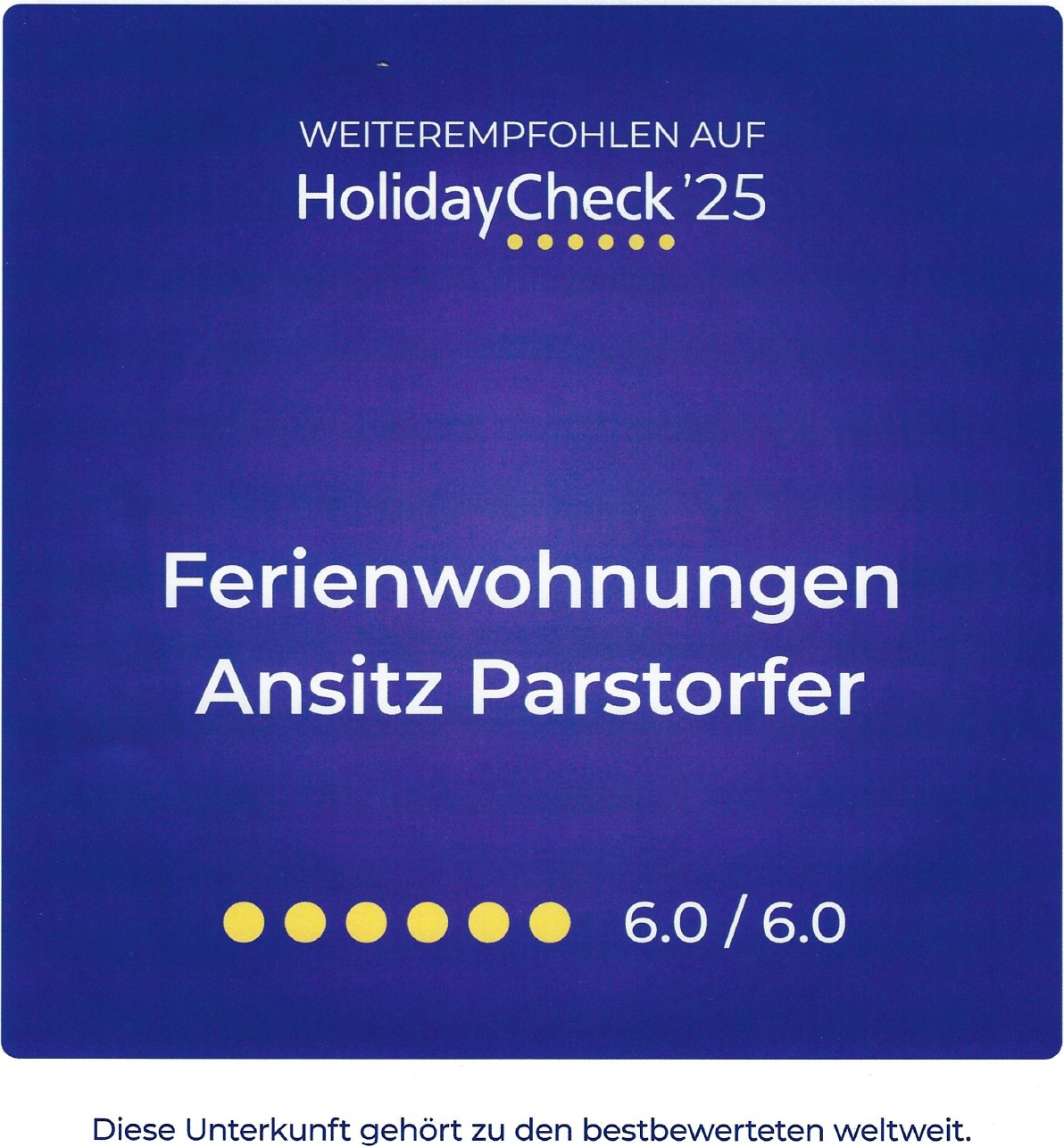 HolidayCheck 2025
